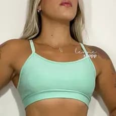 TOP FITNESS CORES LISAS COM FORRO