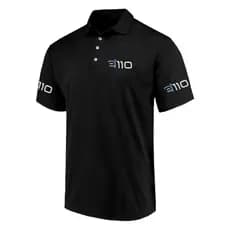 Camiseta Polo Bordada Personalizada 3 Logos (peito E 2 mangas)