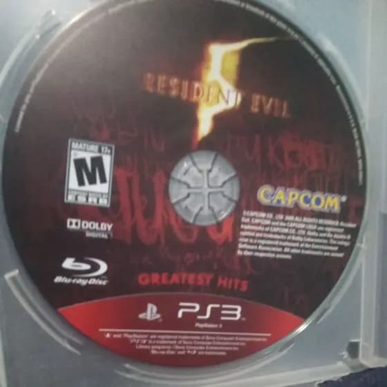 RESIDENT EVEL 5 PS3 (CD) Midia física ( Novo)