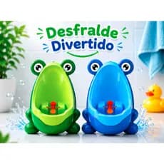 Mictório Sapinho Para Meninos Treinamento Xixi Independência Desfralde Divertido Sem BPA