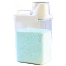 Dispenser Hermético 1,5L Fresh com Copo Dosador | Organizador | Lavanderia | Cozinha