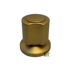 Acabamento Registro Banheiro C-40 ABS Dourado Luxo Padrao Deca ou Docol 1/2 3/4 1''