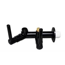 Torneira Adaptador para Filtro Parede Cozinha Abs 1/4 Volta Preta Luxo Sem cano e sem Filtro