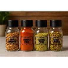 Kit 12 Porta Tempero Pote Cozinha Condimentos Tampa Dosadora Envio Imediato 200ml