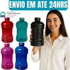 Garrafa de Agua Galão De Água Para Academia 1litro Resistente Incrível Para Academia Treino CrossFit