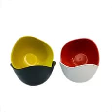 Kit 10 Tigelas Cumbuca Bowl Pote Plástico - 500ml