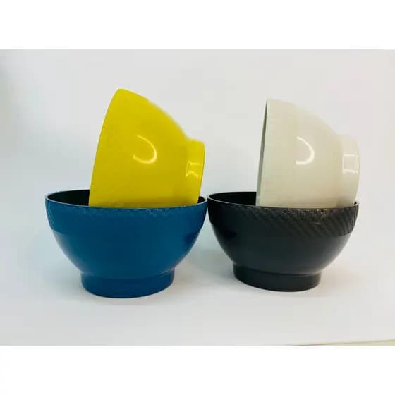 Kit 8 Tigela Cumbuca Bowl Pote Plástico - 400ml - Pote Pequeno