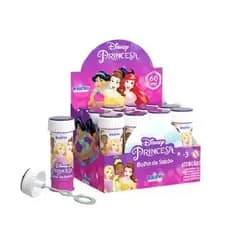12 Bolinhas De Sabão Bolha Princesas Disney Festa Brasilflex