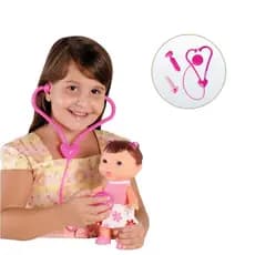 Boneca Lia Alive Dodoi Com Acessorios Menina - Adijomar