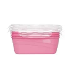 Conjunto Potes Herméticos 500 Ml Lp House