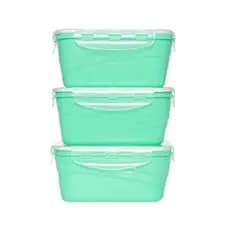 Conjunto Potes 500 Ml Herméticos Lp House