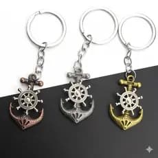 Kit 12 chaveiros de Ancora Lembrancinhas surpresas brindes Atacado