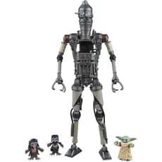 STAR WARS The Black Series IG-12 & Grogu, The Mandalorian Deluxe Collectible 6 Inch Action Figure