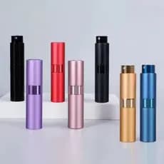 Kit Com 2 Porta Perfume De Bolsa Spray Luxo 15ml ou 10ml