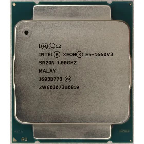 Processador Intel Xeon E5-1660 v3 SR20N 3.0 Ghz 20 Mb 8 Núcleos LGA2011-3