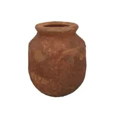 Vaso Rústico Terracota Jarro Adorno Design Lançamento Decoração De Quarto Casa