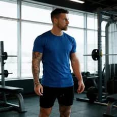 Camiseta Masculina Dry Fit para Academia e Esportes Conforto Alta Performance, Treino Poliéster Premium