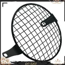 [Vendas Quentes Y] Máscara De Cobertura De Grade De Malha Para Lâmpada De Farol De Motocicleta GN125 CG125 A