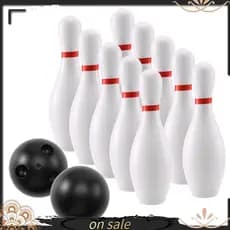 [Vendas Quentes Y] Conjunto De Bolas De Boliche Para Ambientes Internos E Externos , Brinquedo Esportivo Educacional Mul