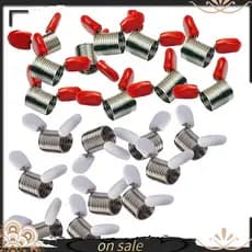 [Vendas Quentes Y] 20 Peças Rolha De Contas , Para Fazer Joias , Extremidade De Linha Evitar Que As Caiam (Grande)