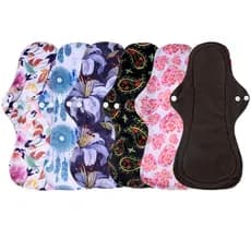 Tapete De Carvão De Bambu Reutilizável Para Menstrual