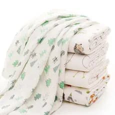 Cobertor Soft De Algodão Para Bebê / Carrinho