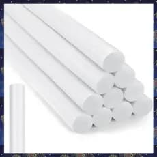 10 Pçs Flutuante Piscina Macarrão Tubo De Espuma 1.6x19.7 Polegada Redondo Sólido Para Adultos Natação Artesanato