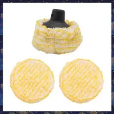 Para SC2 SC3 SC4 SC5 Aspirador De Pó Acessórios Grande Escova Redonda Capa Microfibra Mop Pano