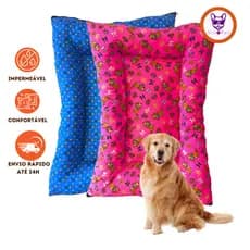Colchonete Cama Almofada Colchão Caminha Pet para Cachorro 50x70 P Impermeável