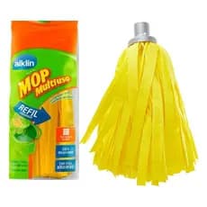 Refil para Mope Tiras rodo esfregão Multiuso Amarelo limpeza de casa