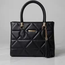 Bolsa Feminina Média Shopbag Bordada Dubai