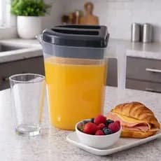 Jarra transparente com tampa jarra plastico 1,8 litros Jarra de suco BPA free