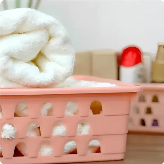 Kit Cestos Organizadores Rosa Multiuso Pequeno