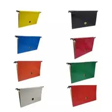 Pasta Suspensa Collor Plus Haste PVC Colorida 60 Unidades