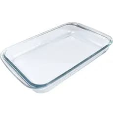 Assadeira de Vidro Grande Borosilicato Retangular 3L Eco´s