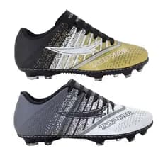 Kit 2 pares de chuteira de campo chuteira de futebol masculina costurada
