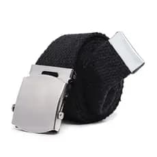 Cinto Infantil Menino Gorgurao Algodao Canelado Premium Fivela Catraca Ponteira Metal Confortavel