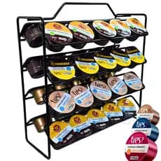 Suporte Porta Capsula Três 3 Corações Para Cantinho Do Café