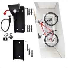 Suporte De Parede Vertical Para Bike Mtb Ou Speed 3v