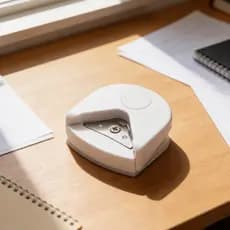 Arredondador de Cantos Mini para Papel, Fotos, Cartolina e Papel Cartão – Fácil de Usar e Ideal para Artesanato