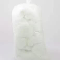 1kg Fibra Silicone Branca Enchimento Almofada Travesseiros sofas poltronas puff