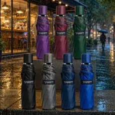 Guarda Chuva Voyagem Manual Sombrinha Resistente Liso Contra o Vento Cabe na Bolsa Linha Premium