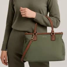 Bolsa de Nylon Ombro e Transversal Feminina Chenson Luxo Dia dos namorados Dia da Mães Natal