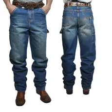 Calca Carpinteira Masculina Balao Country Blue Bill Way-1790