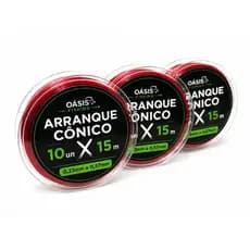 Arranque Cônico Para Pesca OÁSIS FISHING, 10 unidades