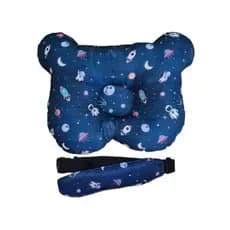 Kit Bebê Faixa Soneca + Almofada Anatomica Anti Cabeça Chata 2 em 1