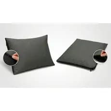 Kit Travesseiro 40x30 Capa e refil + Capa Com Zíper Ideal para Poltrona, Maca, Cama, sofá, Estética
