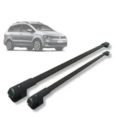 Rack De Teto Travessa Bagageiro Volkswagen Spacefox 2006 À 2021 Compact