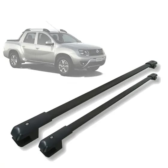 Rack De Teto Travessa Bagageiro Renault Duster e Oroch 2016 A 2022 Compact