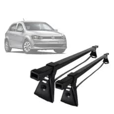 Rack Bagageiro de Teto Aço Volkswagen Gol G6 G7 G8 2012 A 2023 Reforçado 60 KG Steel Racks